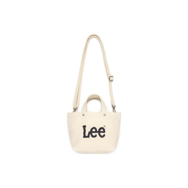 Lee Cotton Handbag, Crossbody Bag Mini Unisex Ivory-0