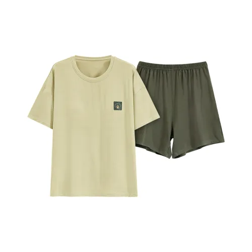 The Story Of The Flower Season Pajama Set Women's Matcha