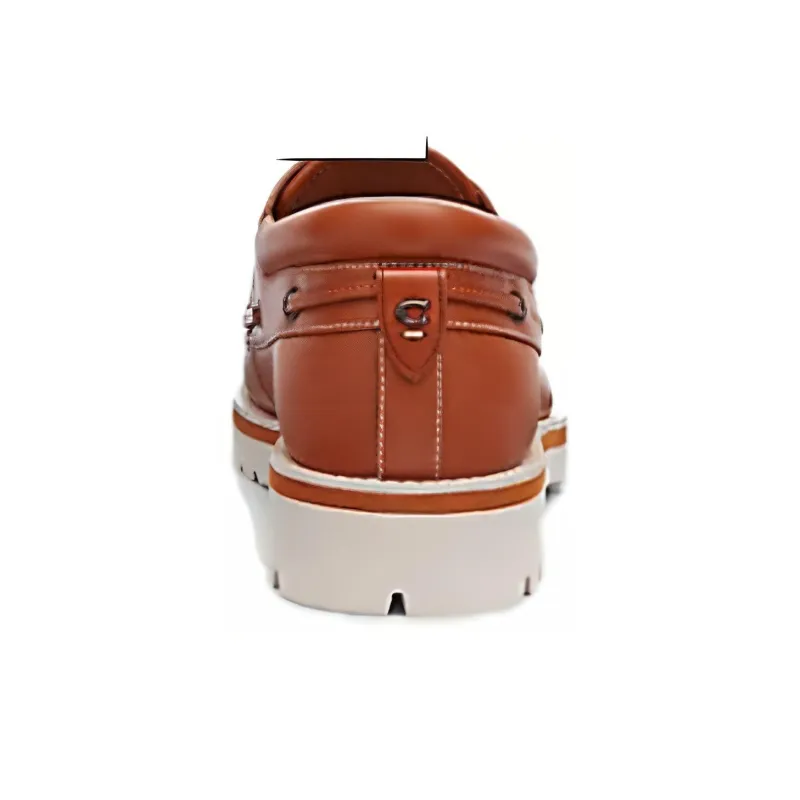 COACH Benson Panelled Boat Shoes-3