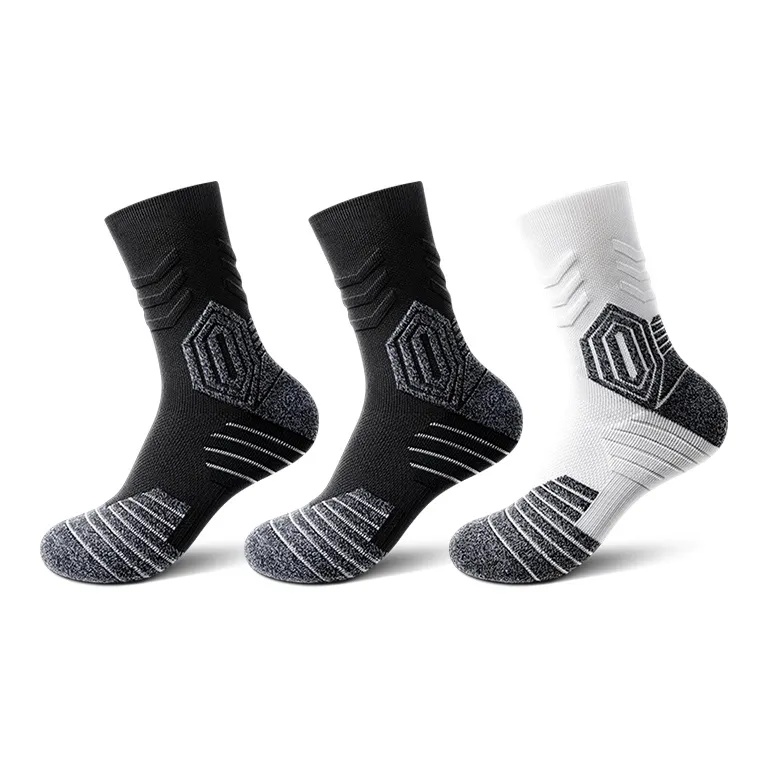 Taste The Color Basketball Socks Unisex 3 Pack-12
