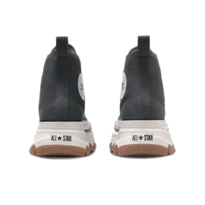 Converse All Star Trekwave Anti Slip Wear Resistant High Top Canvas Shoes Unisex Gray White Japan Version-4