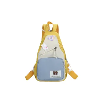 Parker Bear Oxford Backpack Unisex Yellow Pink Blue Black