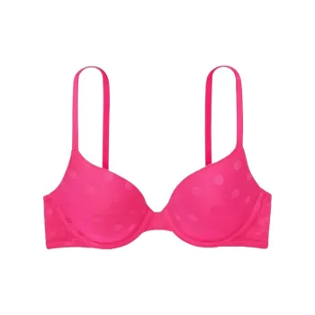 VICTORIA'S SECRET Bra Women's Candy Pink Polka Dot
