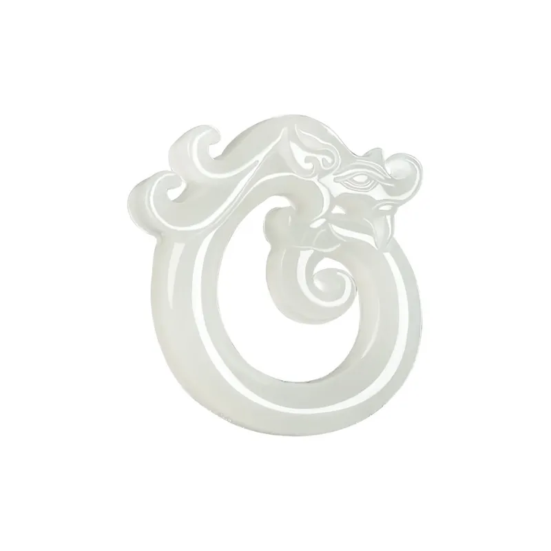 GOLDFISH ALLEY Pendants Pale Greenish White Jade Unisex-0
