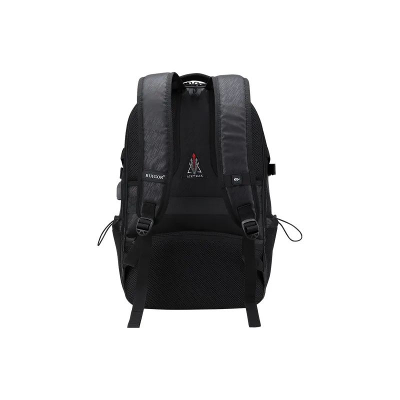 RUIGOR Oxford Laptop Backpack Regular Unisex Black-22