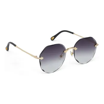 Youyoulan Oval Sunglasses Glass Lenses Unisex