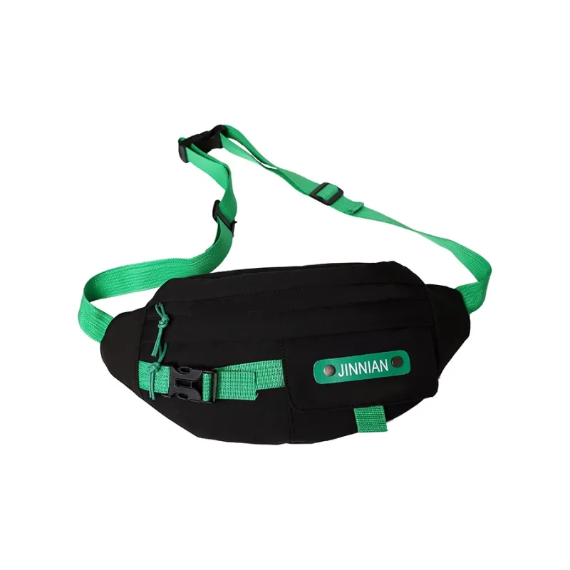 Parker Bear Nylon Fanny Pack Regular Unisex White Green/Black Green/Black Blue/White Blue/Blue-13