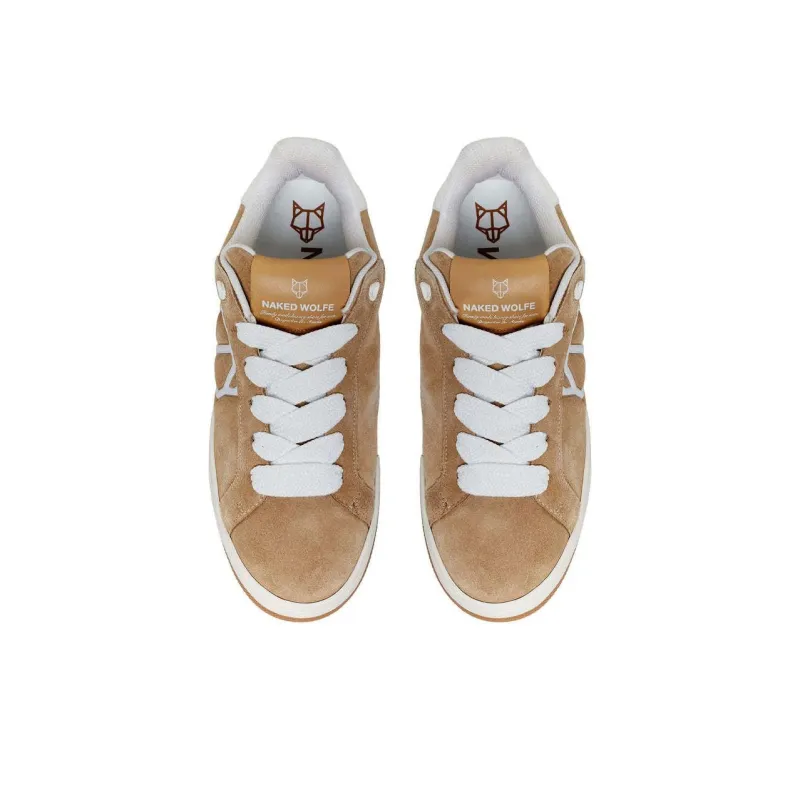 Naked Wolfe CM 02 Low Top Skateboard Shoes Men's Taupe-2