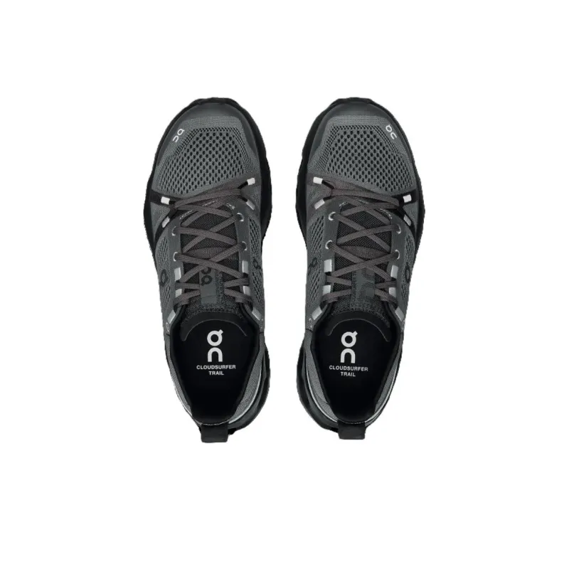 On Running Cloudsurfer Trail Eclipse Black Women's-3