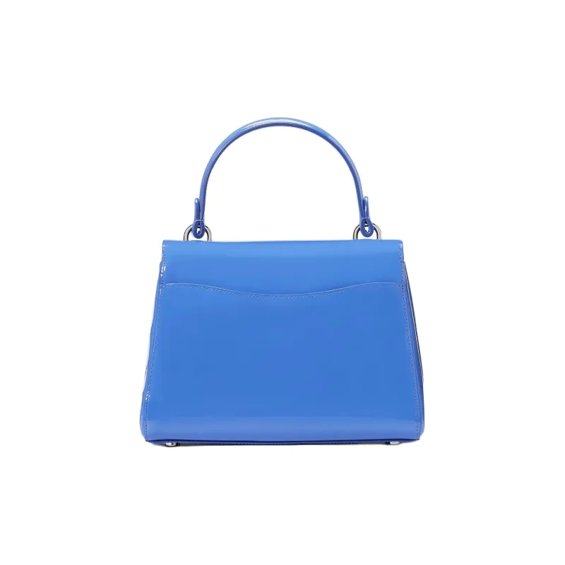 Kate Spade Katy Patent Leather Smooth Leather Shoulder Bag Crossbody Bag Handbag Small Size Women's Opal Blue-2