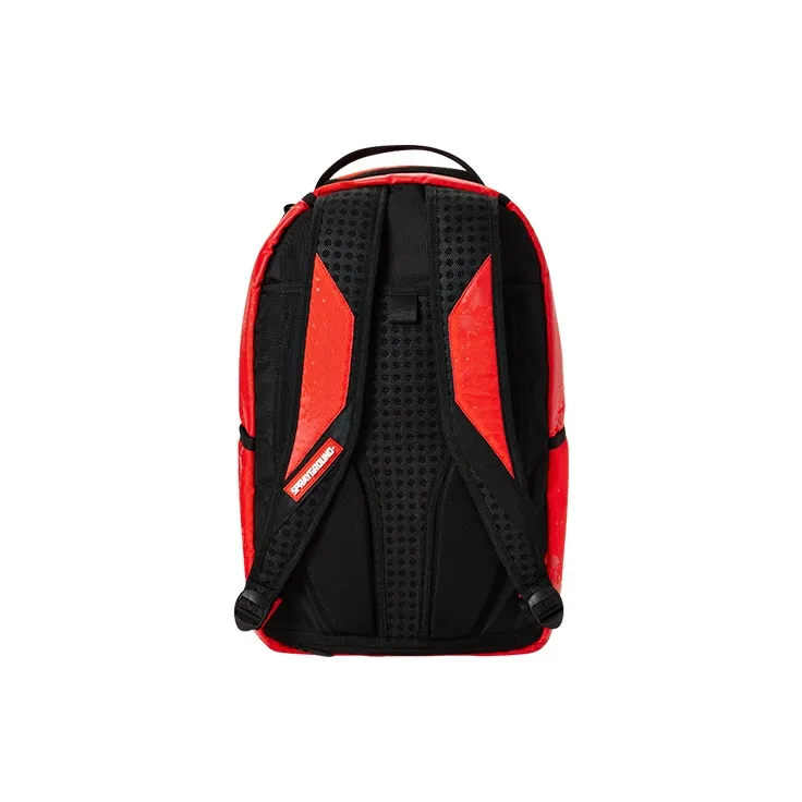 SPRAYGROUND Artificial Leather Travel Bags Laptop Bags Backpack Large Size Unisex Red-2