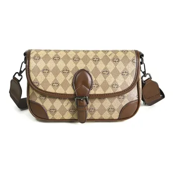 VANDEE Crossbody Bags Apricot Lotus Flower