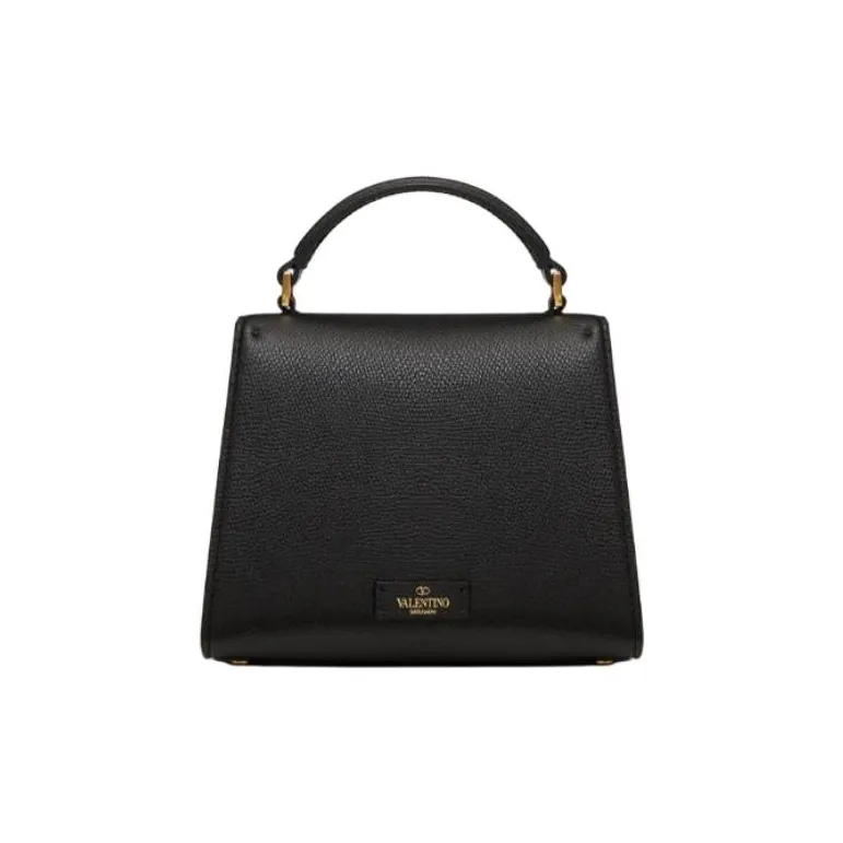 Valentino VSLING Grain Calfskin Shoulder Bag, Crossbody Bag, Handbag Mini Women's Black-2
