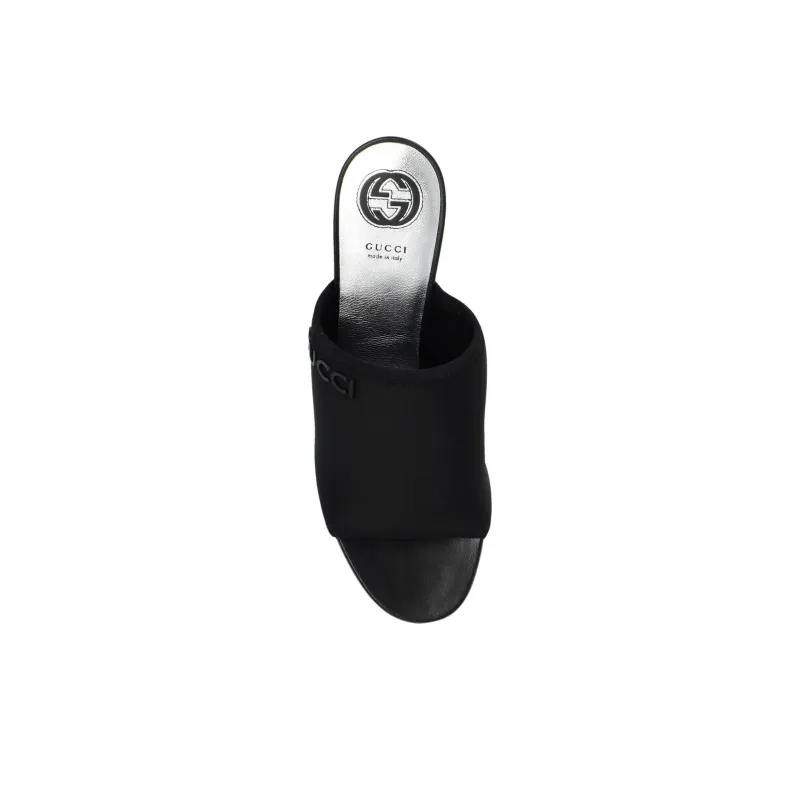 GUCCI Slide Slippers Women's Black-3