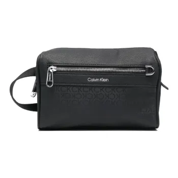 CALVIN KLEIN Recycled Polyester Toiletry Bags Storage Bags Men's Black