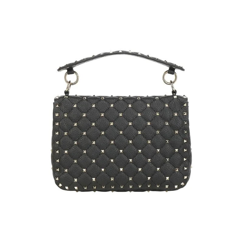 Valentino GARAVANI Calfskin Portable Crossbody Bag Shoulder Bag Women's Black-2