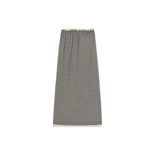 JIL SANDER Layered Jersey Midi Skirt