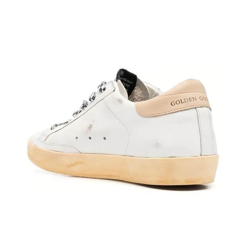 Golden Goose Super Star You Are My Sunrise White Red Women's-3