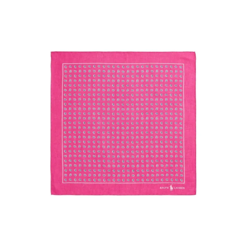 Polo Ralph Lauren Pine Linen Pocket Square-0