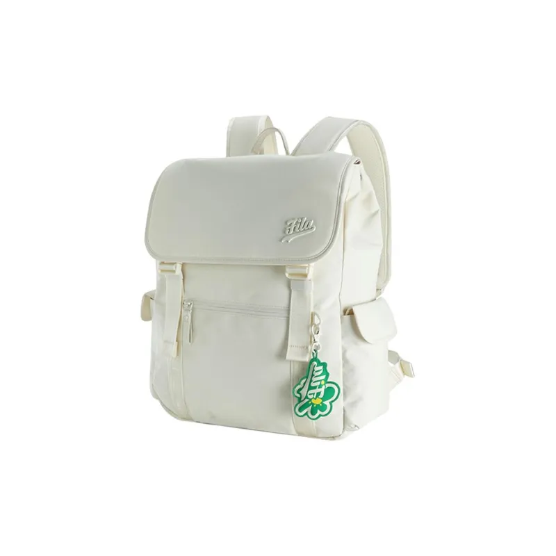 FILA FUSION Fabric Backpack Regular Unisex Marshmallow White-1
