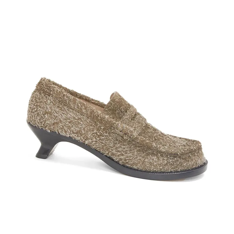 LOEWE Campo Loafers Women's Light Brown-2