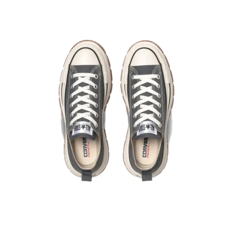 Converse All Star Trekwave Non slip Lightweight Low Top Canvas Shoes Unisex Gray White Japan Version-3
