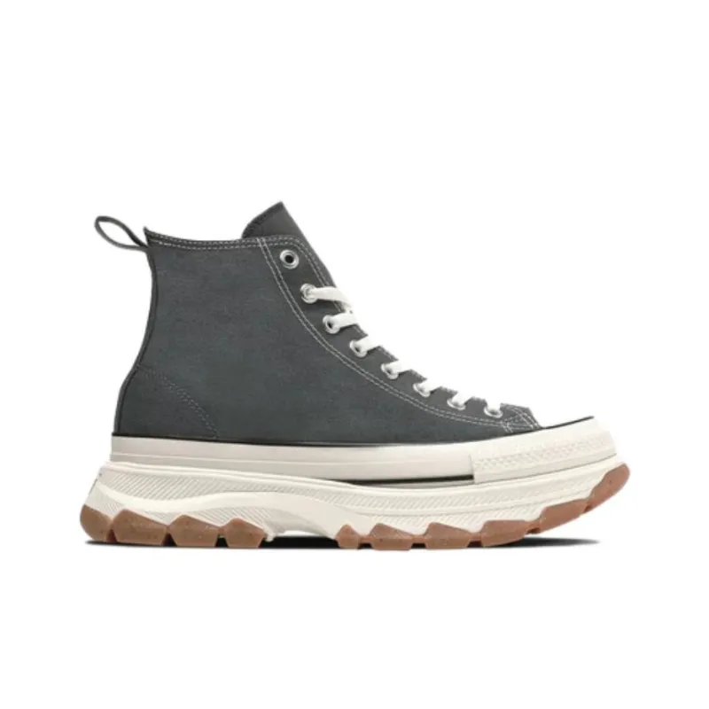 Converse All Star Trekwave Anti Slip Wear Resistant High Top Canvas Shoes Unisex Gray White Japan Version-1