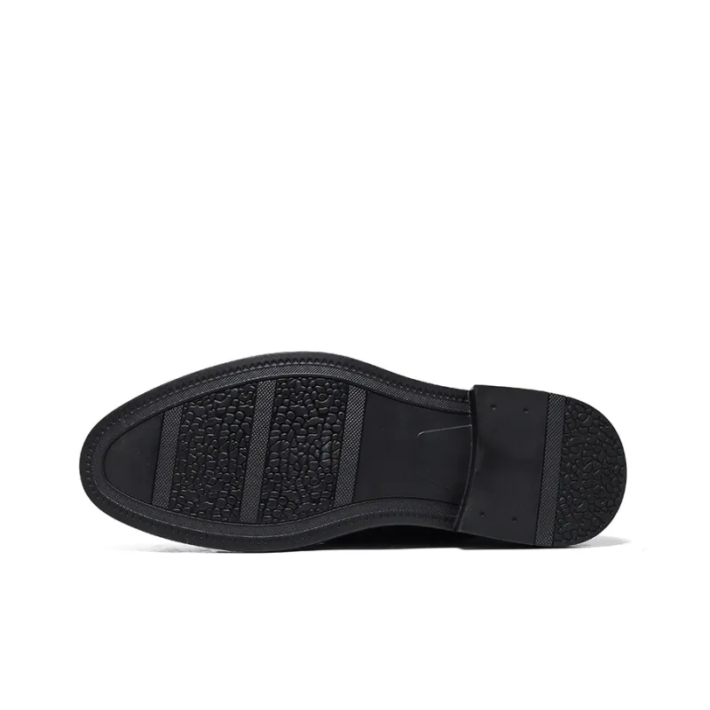 ZUWUDONG Dress Shoes Men Low Top Black, Brown-8