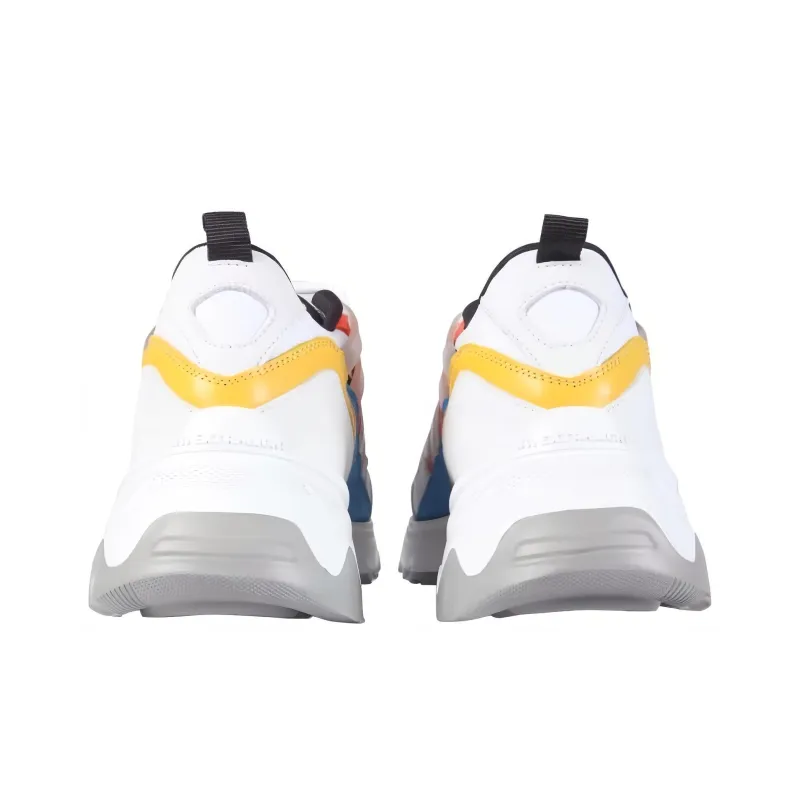 MSGM Low Top Casual Shoes Men's White-3