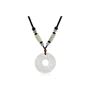 TIG Natural Chalcedony Necklaces Unisex