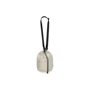 Lee Nylon Bucket Bag, Shoulder Bag Trumpets Unisex Light Gray