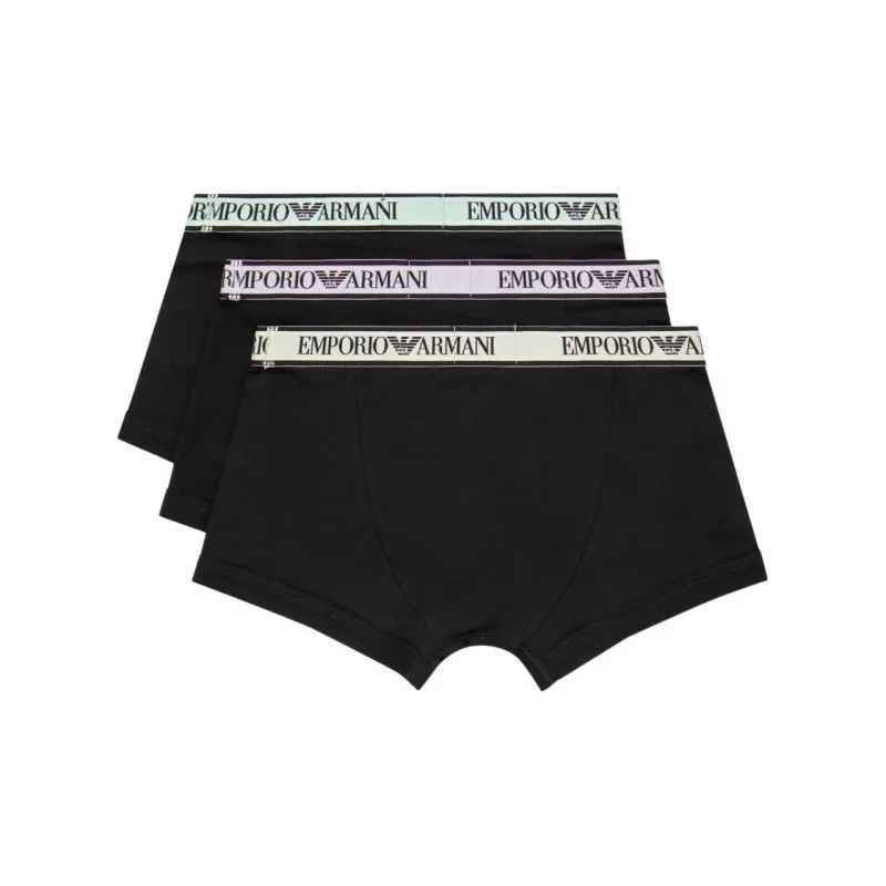 EMPORIO ARMANI SS24 Underpants Men's 3 Pack Black-1