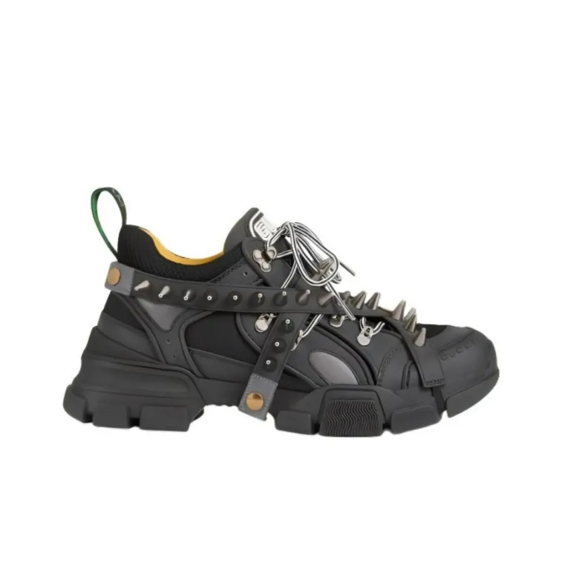 GUCCI Flashtrek Removable Spikes 'Black'-1
