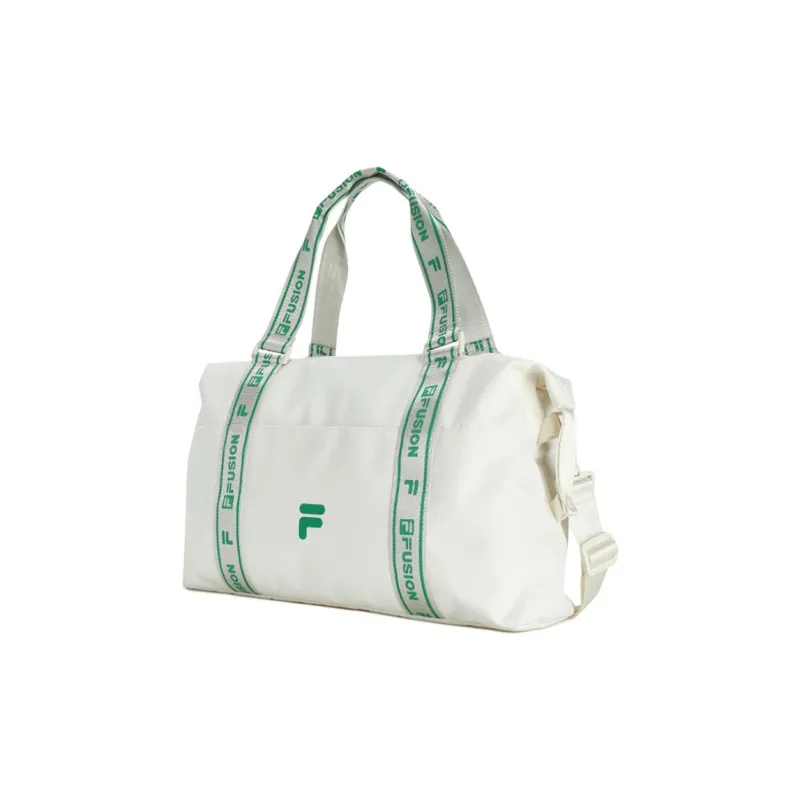 FILA FUSION Fabric Shoulder Bag, Crossbody Bag, Handbag Extra Small Unisex Standard White-1