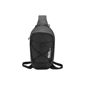 Jack Wolfskin Polyamide Sling Bag Regular Unisex Dark Gray
