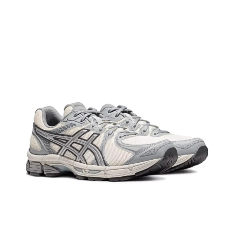 Asics Gel Exalt 2 Cushioned Slip Resistant Low Top Casual Running Shoes Men's White Blue Gray-3