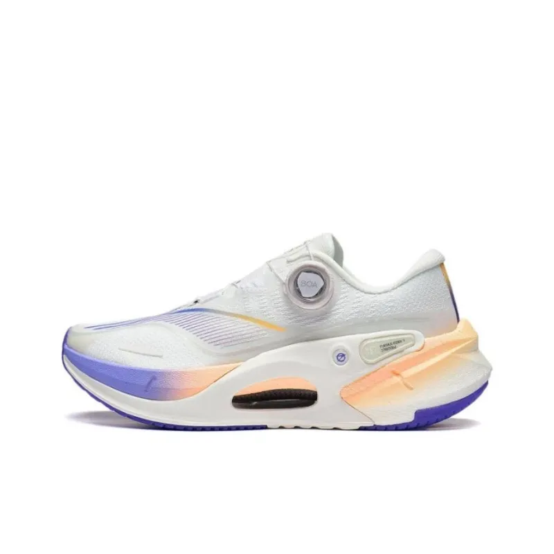 LiNing Furious Rider 7.0 PRO V2 Wear Resistant Low Top Running Shoes Women's Ivory-0