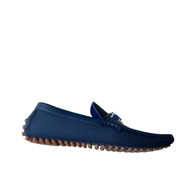 LOUIS VUITTON Beanie Shoes Men's Blue-1