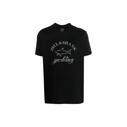 Paul & Shark T-Shirts Men Black