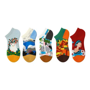 RUMEE FOR No Show Socks Unisex 5 Pack