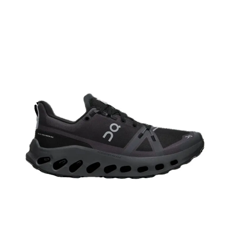 On Running Cloudsurfer Trail Waterproof Black Eclipse Women's-1
