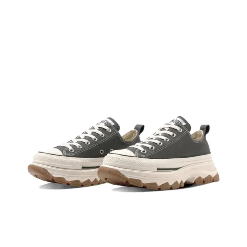 Converse All Star Trekwave Non slip Lightweight Low Top Canvas Shoes Unisex Gray White Japan Version-2