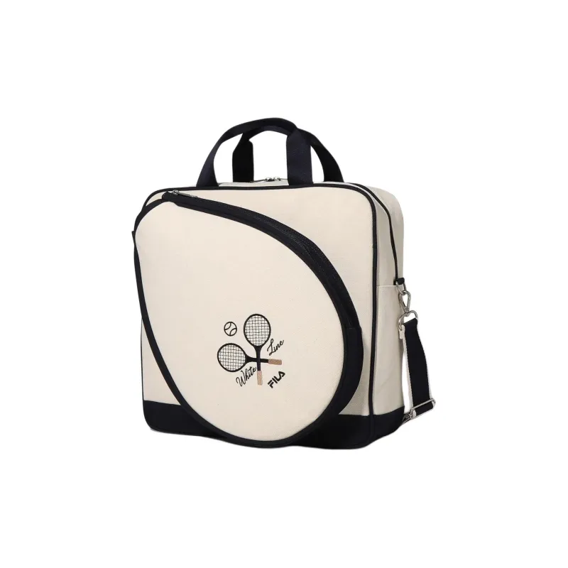 FILA Cotton Shoulder Bag, Crossbody Bag, Handbag Regular Unisex Black-1