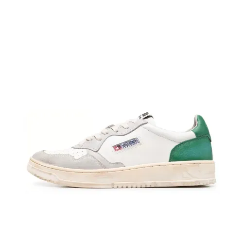 AUTRY Skateboard Shoes Men Low-Top White/Green/Gray