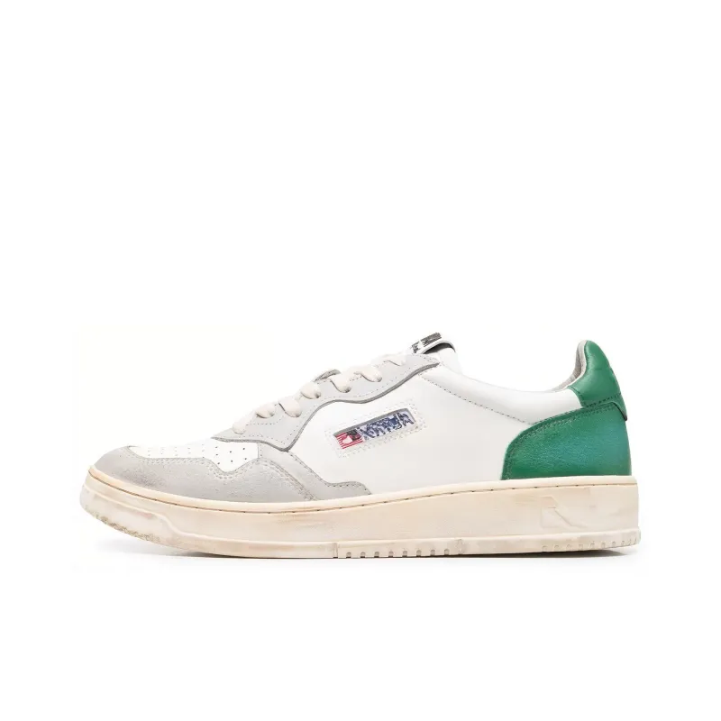 AUTRY Super Vintage Low 'White Grey Green'-0