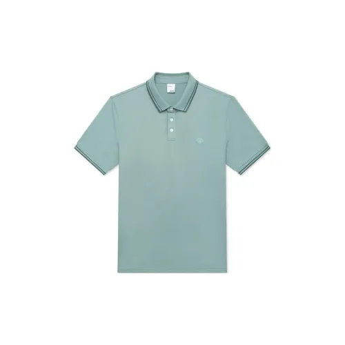 GXG Polo Shirts Men Pink Green