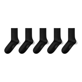 SecretWorld Mid-Calf Socks Men's 5 Pack