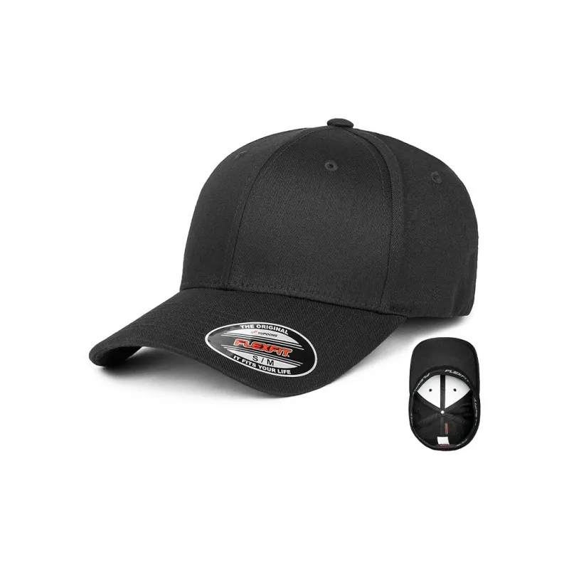 FLEXFIT Cotton Polyester Baseball Caps Unisex-0