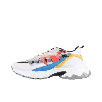 MSGM Low-Top Casual Shoes Men's White