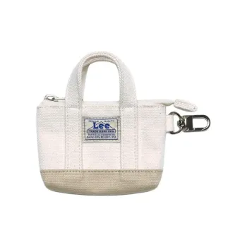 Lee Cotton Coin Purse Mini Unisex Beige